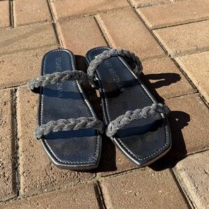 Stuart Weitzman Braided Sandals